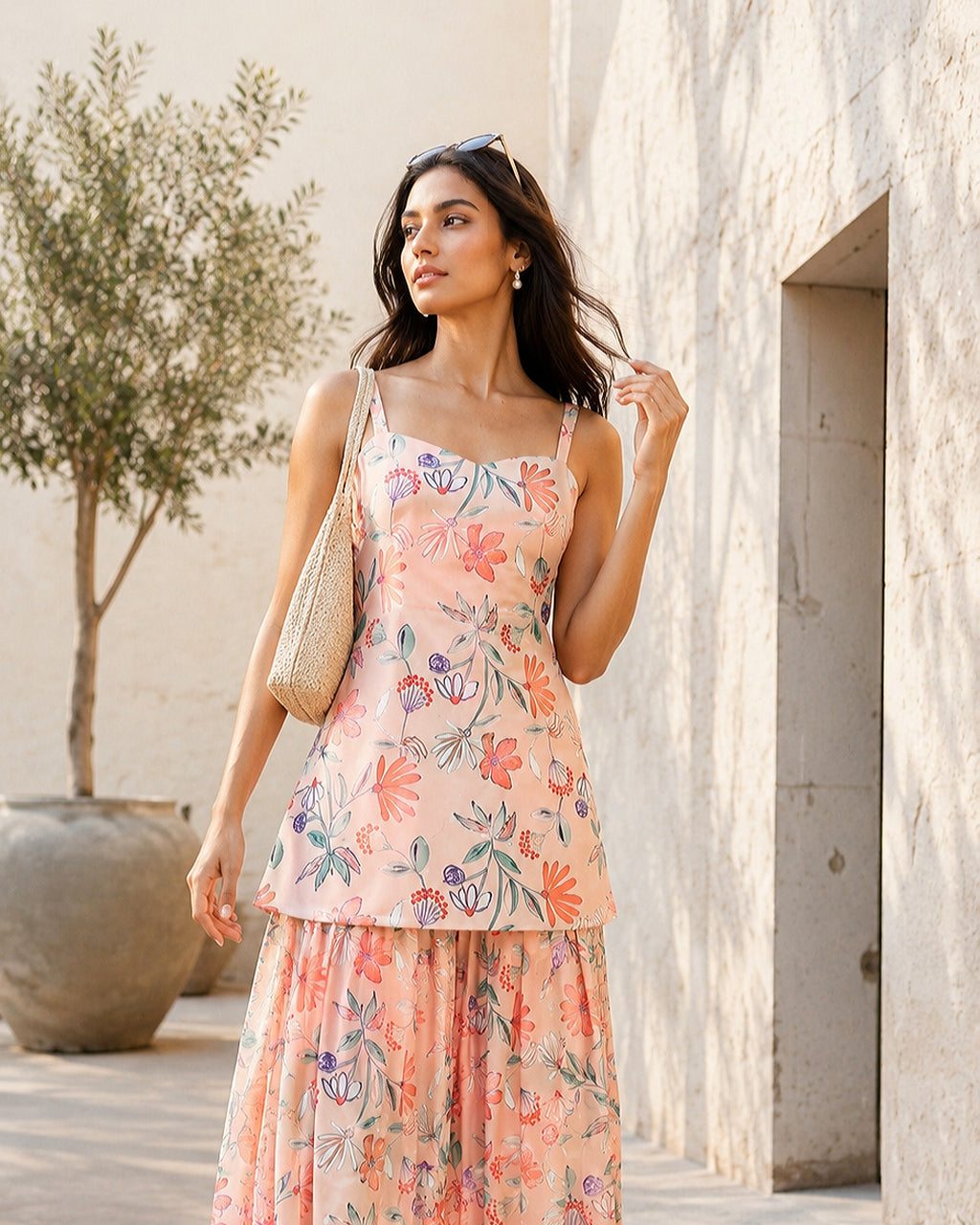 Rosé Bloom Co-Ord Set