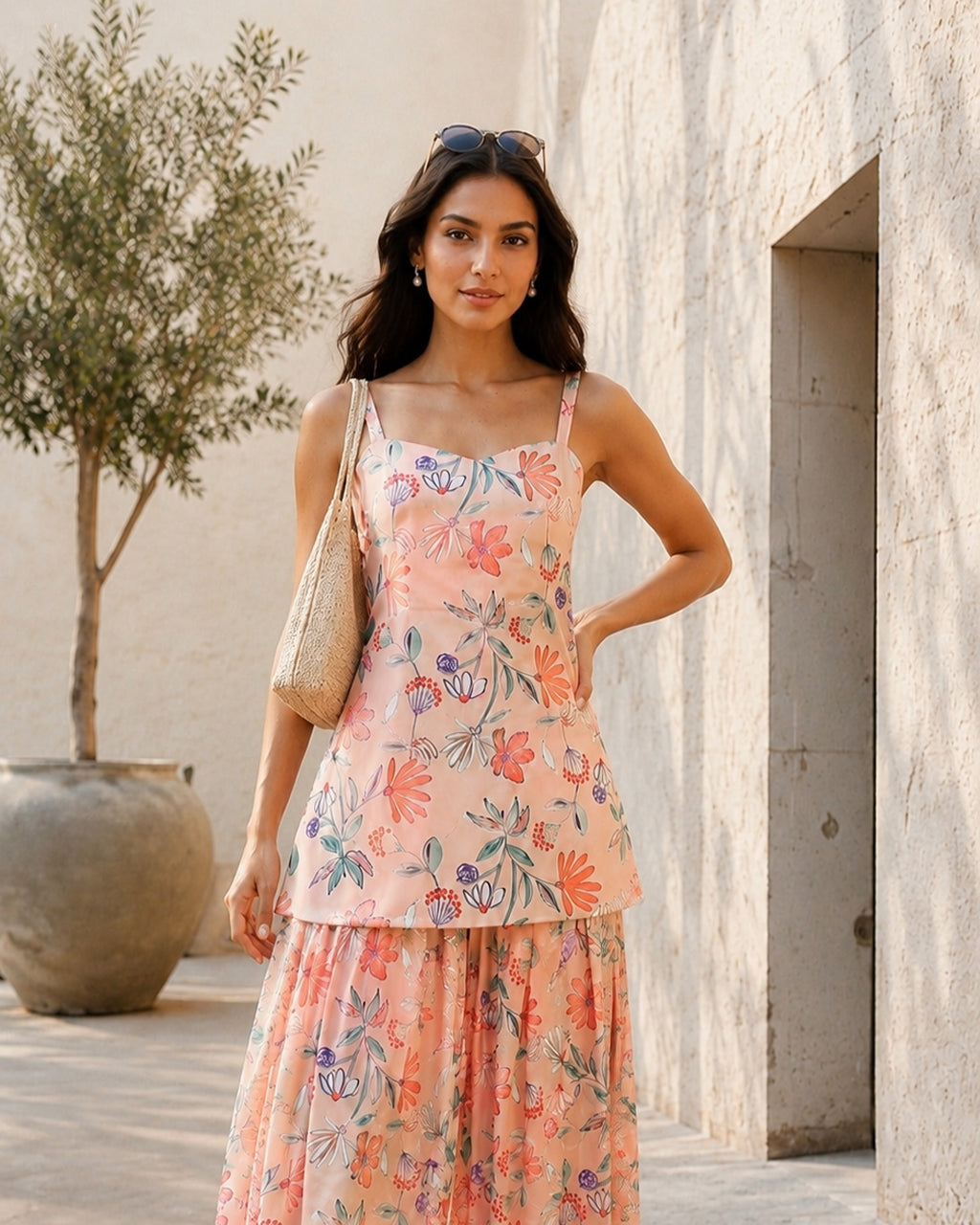 Rosé Bloom Co-Ord Set