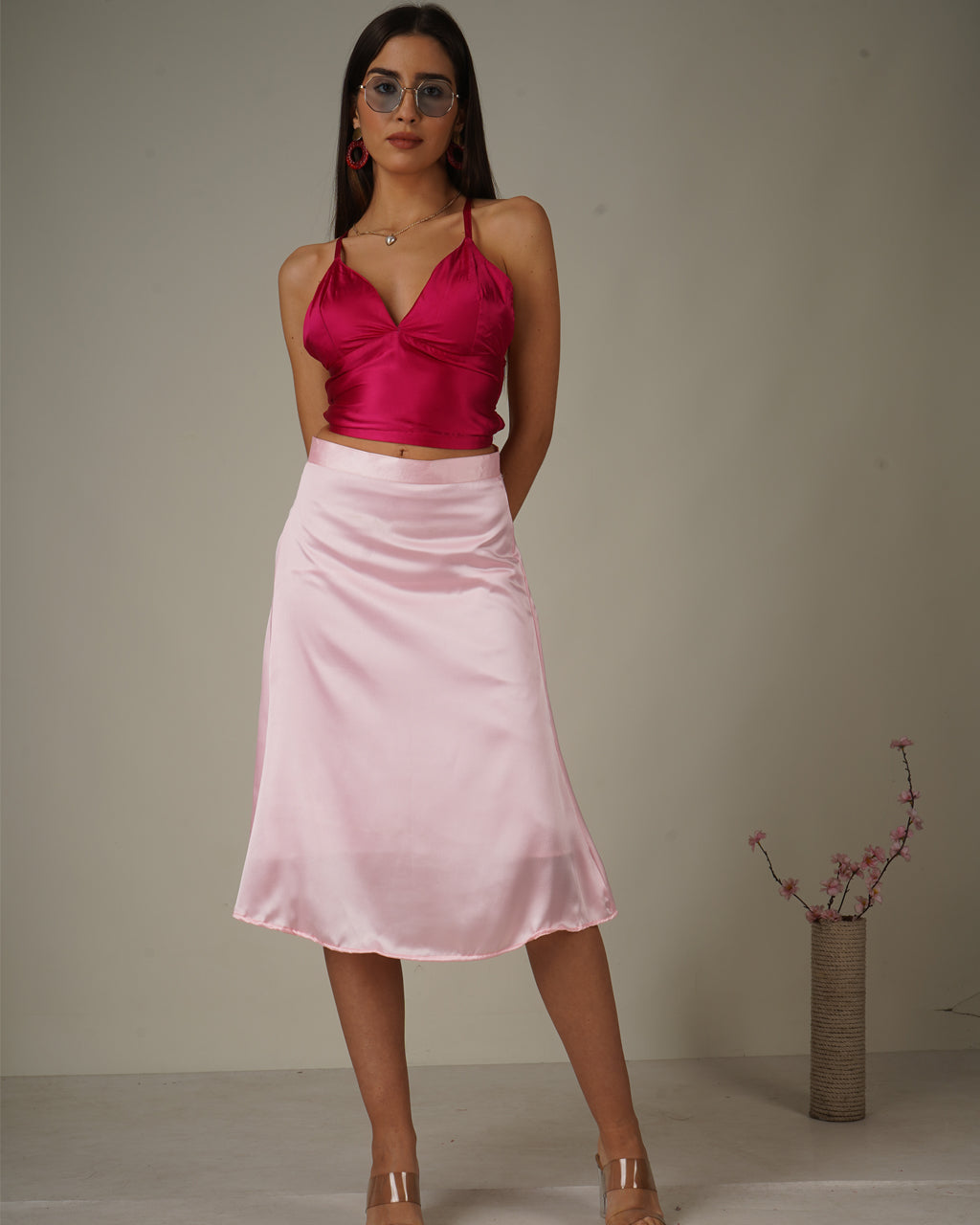 pink barbie bralette