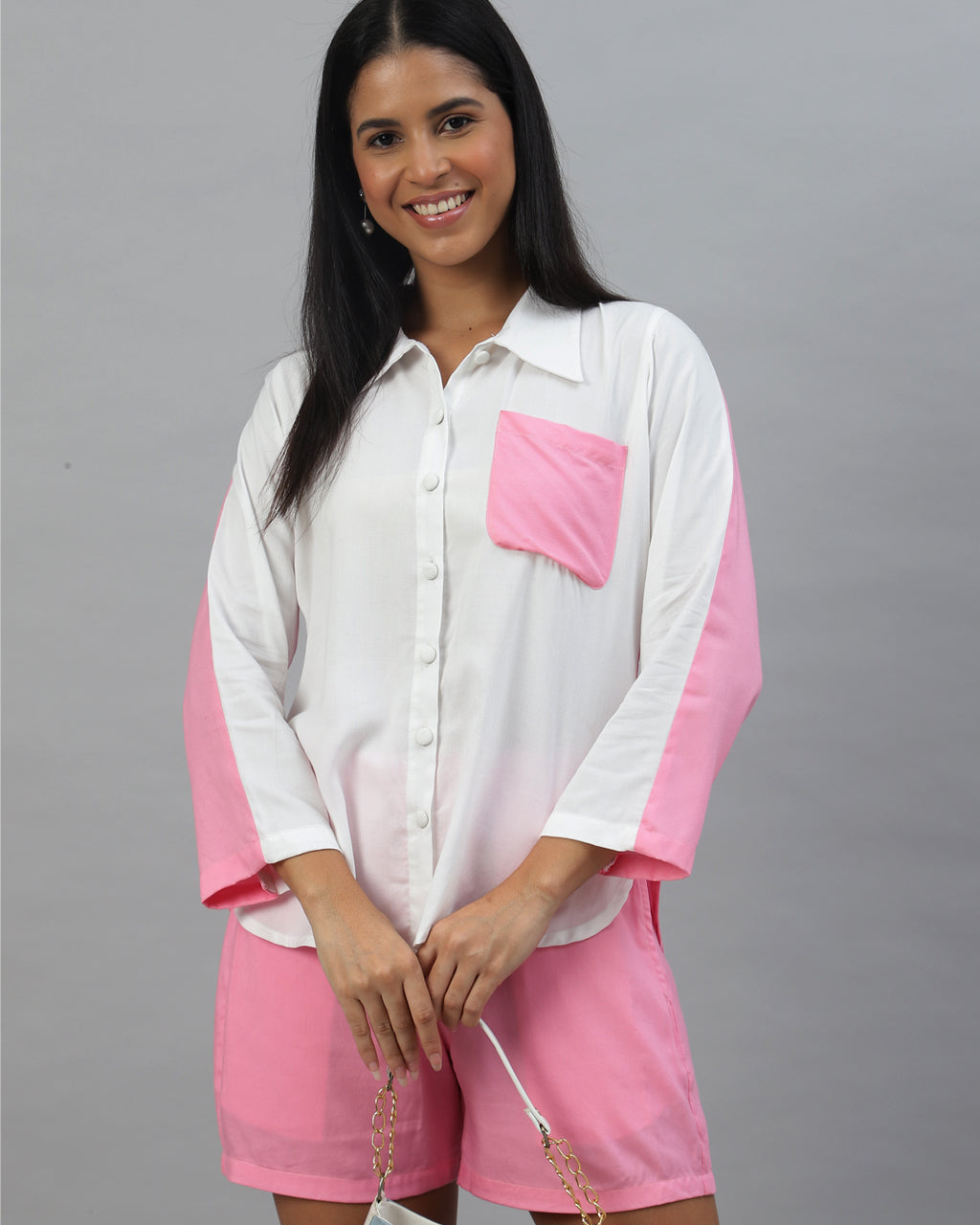 cotton candy shorts set